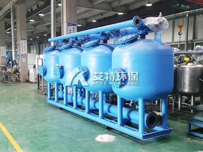 鱼塘水浅层砂过滤器