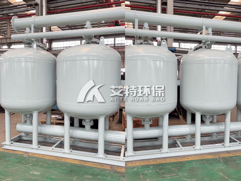 全自动三通阀浅层介质过滤器