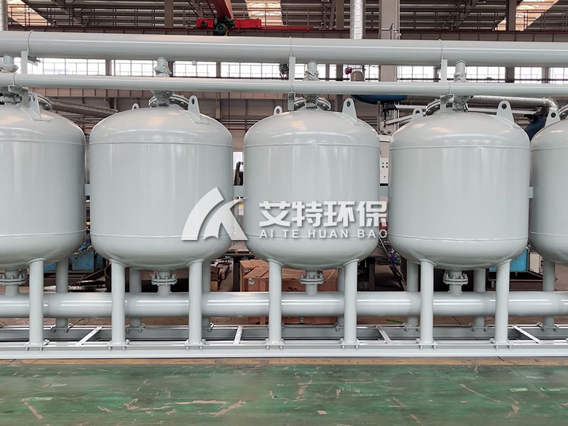 全自动三通阀浅层介质过滤器