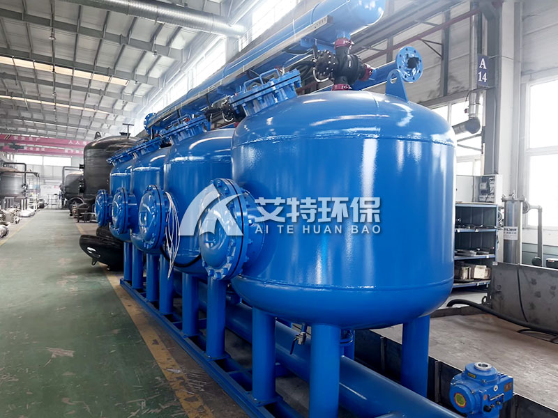四罐并联浅层砂过滤器