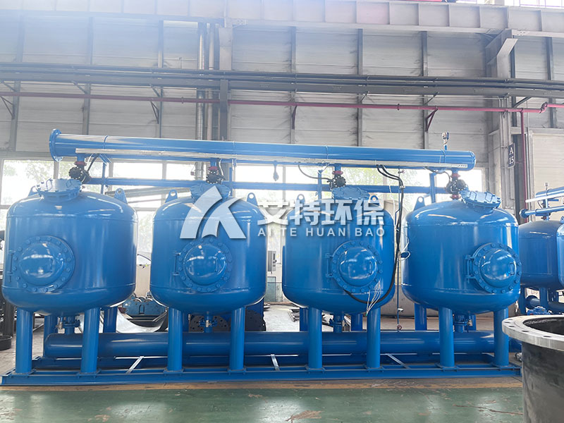 四罐并联浅层砂过滤器