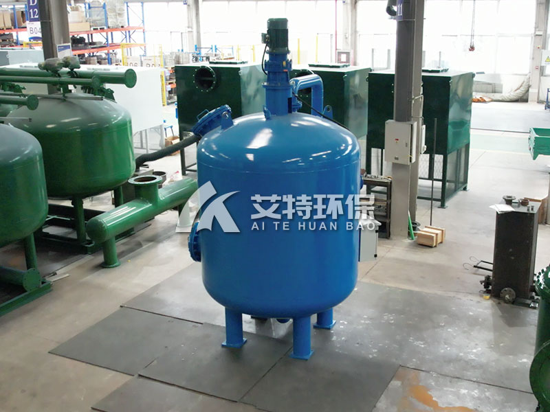 纤维球过滤器滤速高、纳污量大