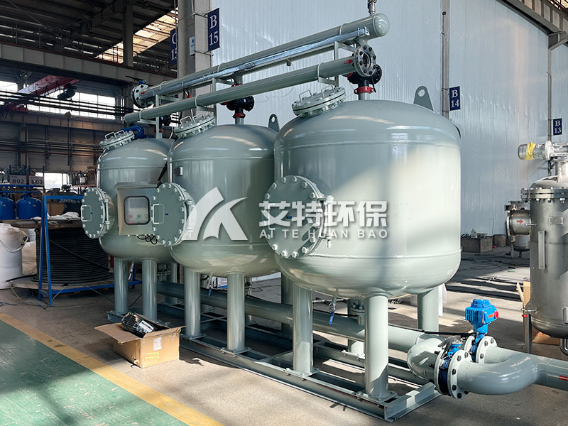 新能源工程：浅层砂过滤器助力循环水高效节能