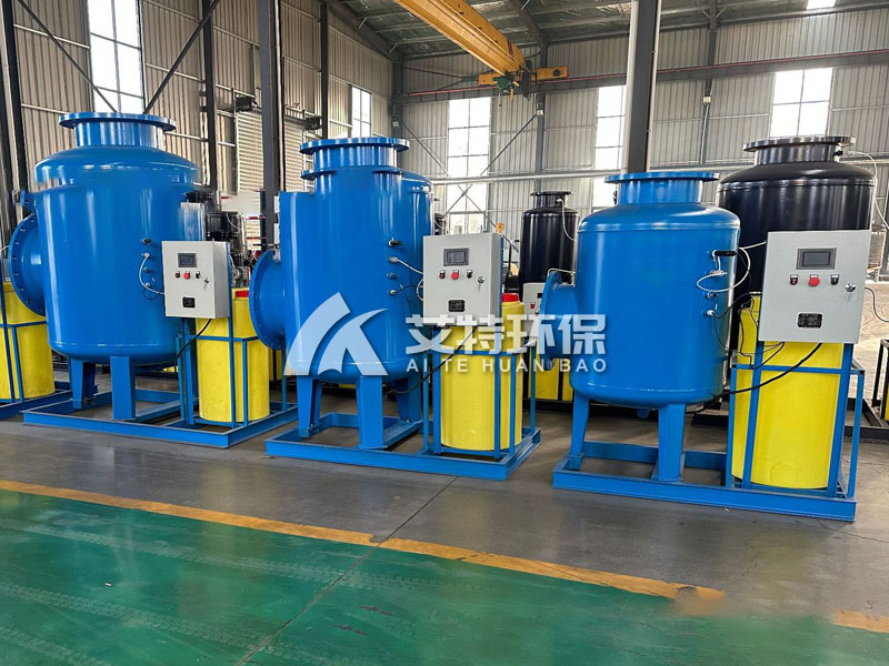 自清洗管道过滤器应用：普棒轧机轧辊低压冷却等浊环水中