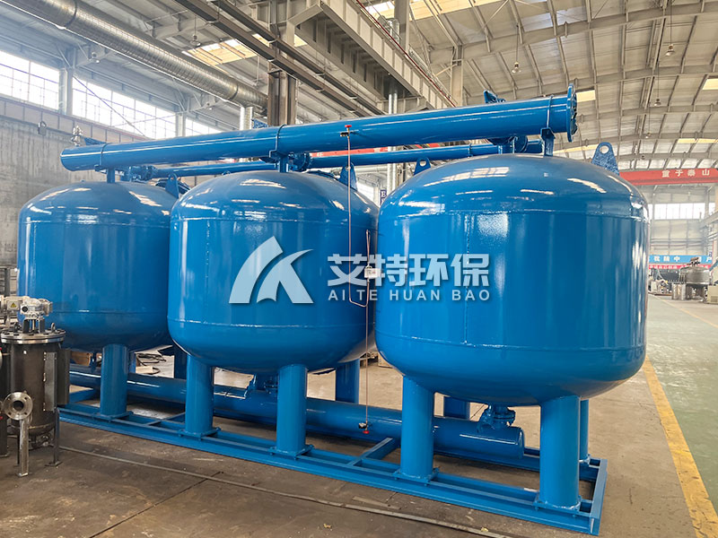 35 万吨/年苯酚丙酮项目：浅层砂过滤器降低浊度提高冷却率