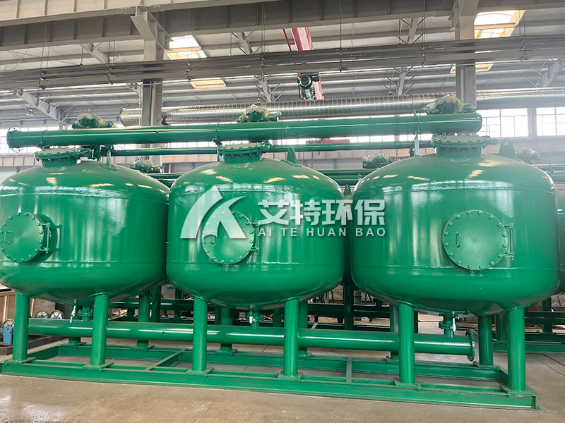 浅层砂旁滤器在干法除尘泵房的应用：高效去除水中的悬浮物和杂质