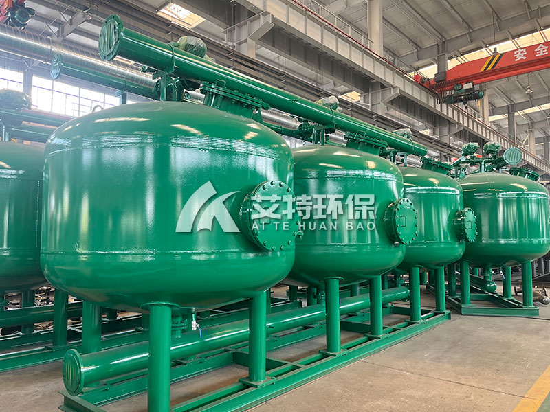 循环给水中使用浅层砂过滤器：提高水质、降低浊度