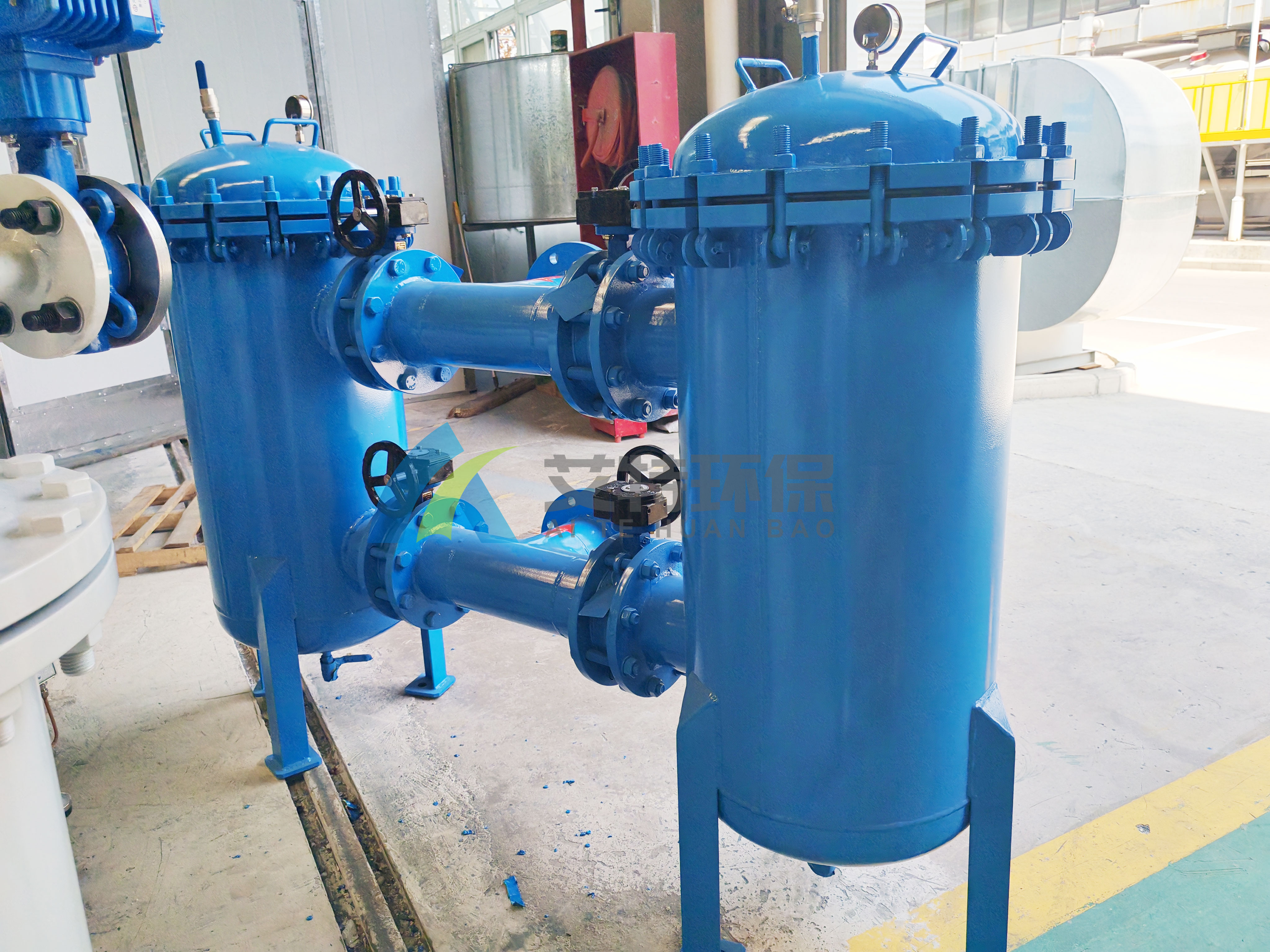 双联式袋式过滤器